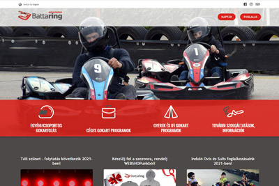 Battaring gokartpálya